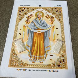 Покрова срібно-золота з камінням